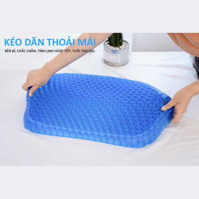 Đệm lót ghế, đệm gel tổ ong thoáng khí lót ghế ngồi, thoải mái tiện lợi phù hợp với mọi người