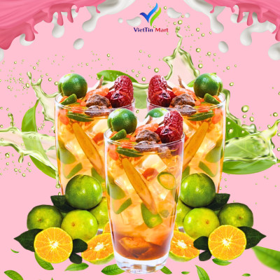 Set Trà Tắc Thảo Mộc Xí Muội Thành Phẩm 20 ly VietTin Mart