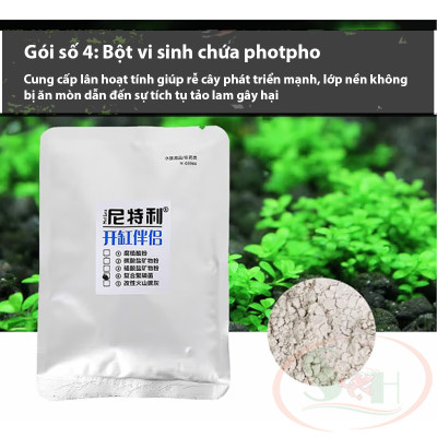 Bộ doping Netlea phụ gia dinh dưỡng lót nền setup bể thủy sinh mới