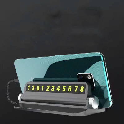 Bảng để lại số điện thoạii trên ô tô khi đỗ xe Kiêm Giá Đỡ Tiện Lợi