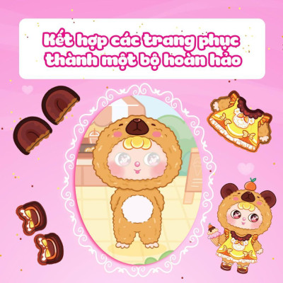 Sách Mini Fashion - Bóc Dán Hơn 500+ Stickers Váy, Phụ Kiện Xinh Đẹp Cho Bé Gái - Combo 5 Cuốn - Megabook