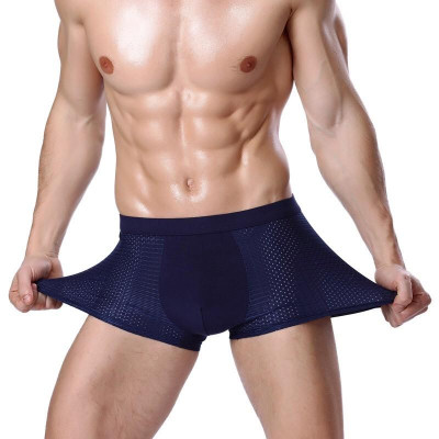 Combo 5 Quần Lót Đùi Nam Boxer Lưới Thông Hơi 6028 – Mát Lạnh, Thoáng Khí