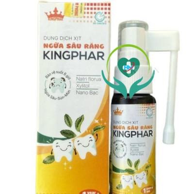Chai xịt sâu răng Kingphar, chai 30ml, chiết xuất thảo dược