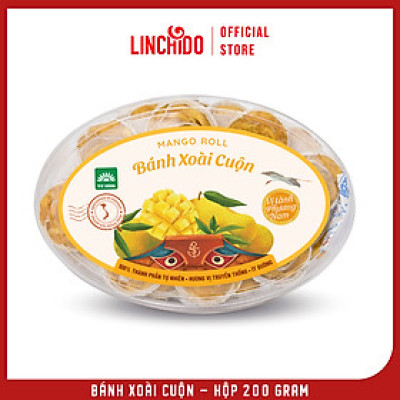 Bánh Xoài Cuộn - Hộp Oval 200 Gram