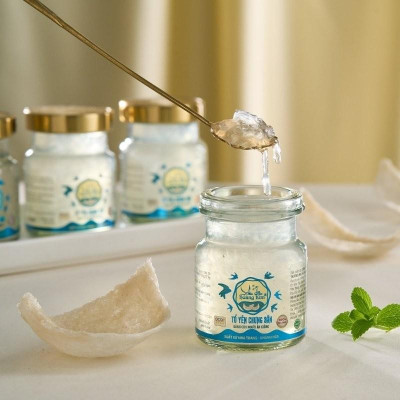 [CHÍNH HÃNG] Yến Sào Hoàng Kim - Hộp Quà Phát Lộc Thịnh (50g Tổ Yến Thượng Hạng & 4 Hũ Yến Ăn Kiêng) - Quà Tặng Đẳng Cấp