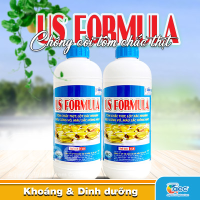US Formula - Giúp tôm tăng trưởng nhanh, tạo cơ chắc thịt, màu vỏ đẹp