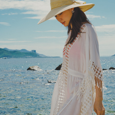 Áo Khoác Bikini Sóng DRE114 thời trang thiết kế HIty