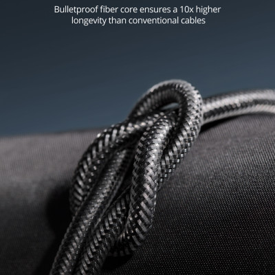 Combo RAVPower Củ Sạc Điện Thoại USB Type-C 61W RP-PC105 + Dây Cáp Sạc Type C to Type C RP-CB047 - Hàng Chính Hãng