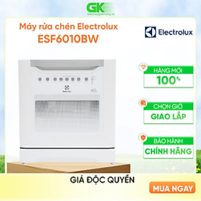 Máy rửa chén Electrolux ESF6010BW 1480W(HÀNG CHÍNH HÃNG)