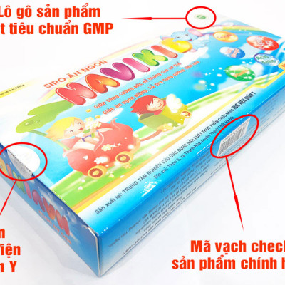 Thực phẩm chức năng Siro Navikid ăn ngon tiêu hóa tốt của học viện quân y (20 ống/ hộp)
