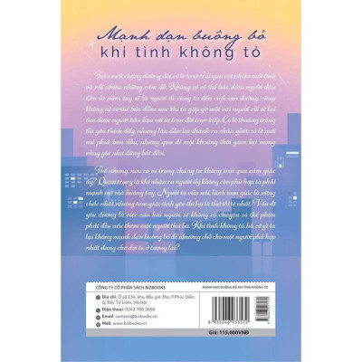 Sách - Mạnh Dạn Buông Bỏ Khi Tình Không Tỏ - MCBooks