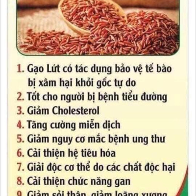 Gạo Lứt Huyết Rồng Dân Tộc Rang Nguyên Chất MẸ KEN 1Ký - TRÀ GẠO LỨT, GẠO LỨT RANG MẸ KEN