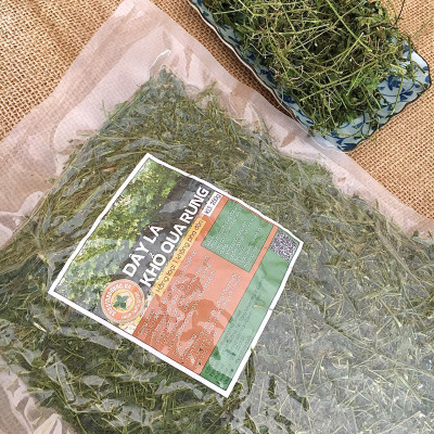 Dây lá khổ qua rừng Shop Thảo Dược sấy khô 250g hút chân không - Dây mướp đắng rừng hỗ trợ ổn định đường huyết