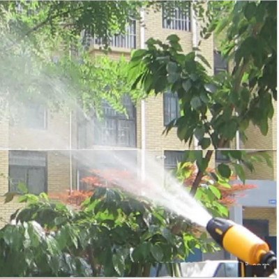  Bộ dây vòi xịt nước rửa xe, tưới cây . tăng áp 3 lần, loại 3m, 5m 206622-5Kcút sập, nối, d.vàng