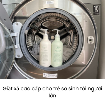 Nước Giặt Quần Áo Không Gây Kích Ứng Da Nhập Khẩu Hàn Quốc Bebesup