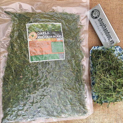 Dây lá khổ qua rừng Shop Thảo Dược sấy khô 250g hút chân không - Dây mướp đắng rừng hỗ trợ ổn định đường huyết