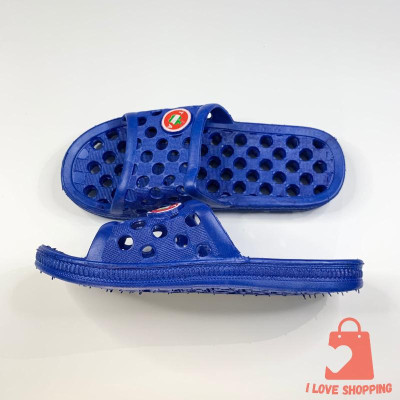 Dép nhựa lỗ táo đi trong nhà tắm, văn phòng thông thoáng chống trơn bám nền tốt Linh Chi Bedding