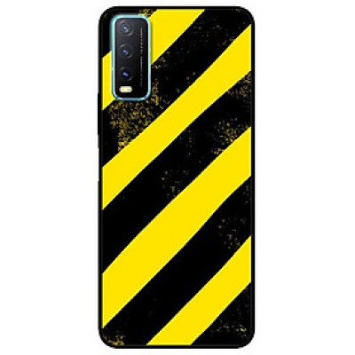 Ốp lưng dành cho Vivo Y20 - Y20s - Y12s mẫu Sọc Vàng Đen