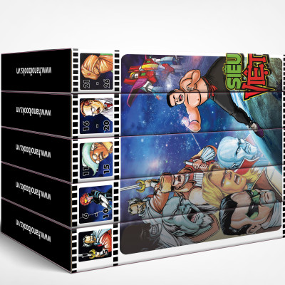 Boxset 3 : 5 tập Siêu Nhân Việt Nam ( Từ tập 11 đến tập 15 )