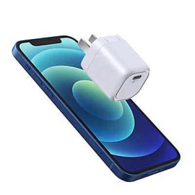 Củ Sạc WIWU GAN FAST CHARGER Ry-U33 Dành Cho Các Dòng Máy Chân Type-C, Hỗ trợ sạc Nhanh 30W - Hàng Chính Hãng