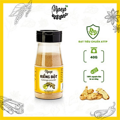 Riềng Bột Tự Nhiên Vipep Hũ Nhựa 40g
