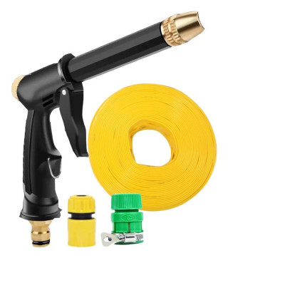 Vòi Xịt Tăng Áp Rửa Xe Ô Tô,Tưới Cây 5m 206810-2 cút nhựa xanh