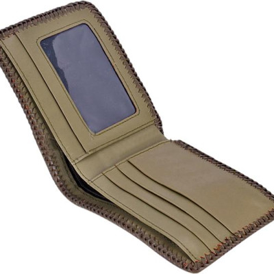 Ví Nam Huy Hoàng HT2721 (10 x 12.5 cm) - Xanh Rêu