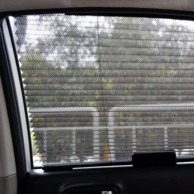 Rèm xếp che nắng cửa xe ô tô, rèm che nắng ô tô thông minh xếp gọn, Màn chắn nắng kính xe hơi xếp gọn kích thước