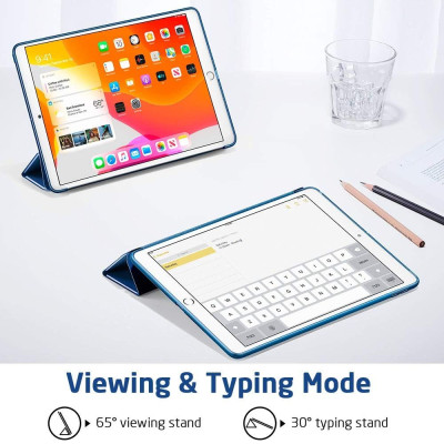Bao da dành cho iPad Gen 7 10.2 2019 ESR Rebound Slim Smart Case_ Hàng Nhập Khẩu