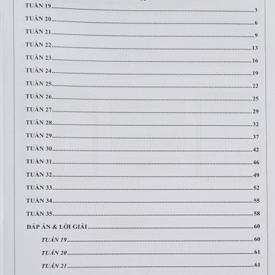 Combo Sách - Bài tập tuần Toán 2 tập 1 + 2