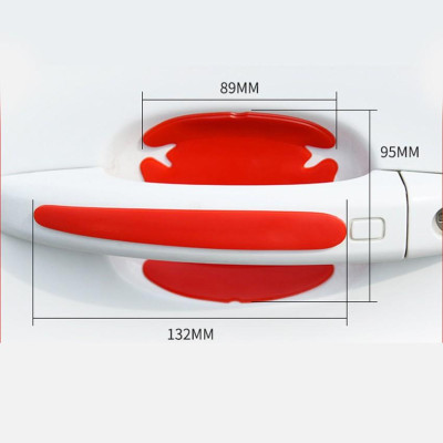Bộ miếng cao su dán hõm cửa, tay nắm xe ô tô, xe hơi chống trầy xước sơn