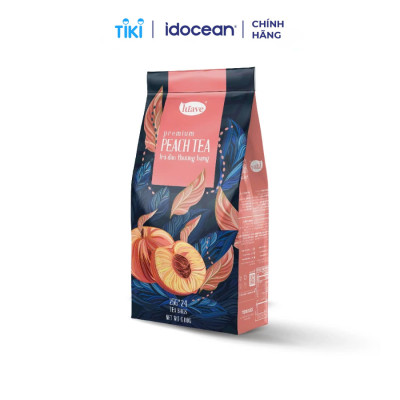 Trà Đào Thượng Hạng (Premium Peach Tea) - LÚAVE - 600g