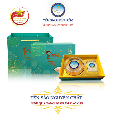 [HGK-K1] Yến Sào Tinh Chế Rút Lông Cao Cấp - Yến Sào Hòn Gốm Khánh Hòa - HGK NEST