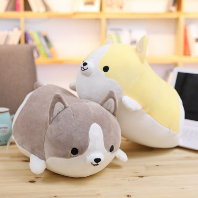 Thú nhồi bông hình chó Corgi đáng yêu TNB234 - Màu ngẫu nhiên
