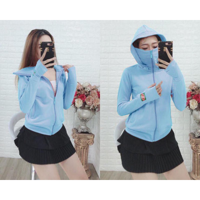 Áo khoác chống nắng nữ 4 trong 1 nỉ da cá cao cấp CX01-Hồng