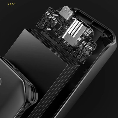 Bộ kích nổ ô tô, xe hơi kiêm pin sạc dự phòng nhãn hiệu Baseus cao cấp CRJS01-01 - Hàng Nhập Khẩu