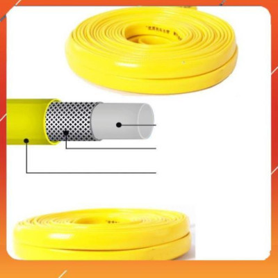 ️Evoucher Bộ dây vòi xịt nước rửa xe, tưới cây , tăng áp 3 lần, loại 7m, 10m 206319 đầu đồng, cút đồng,+  móc khoá