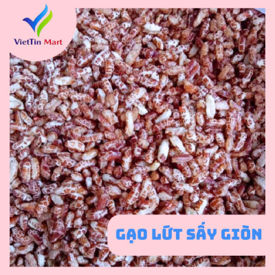 Gạo Lứt Sấy Giòn Không Tẩm Gia Vị Viettinmart 5kg