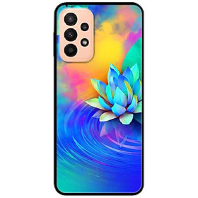 Ốp lưng dành cho Samsung A13 4G mẫu Sen Xanh Nước