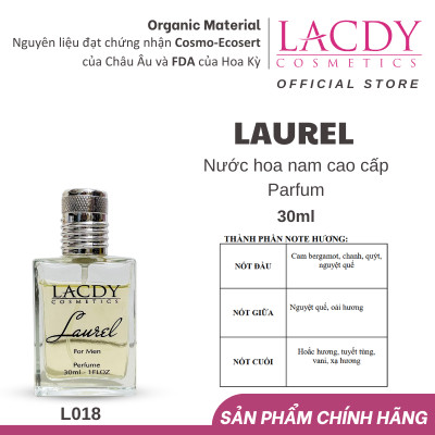 Nước hoa nam hương Nguyệt Quế Laurel L018 (30ml)