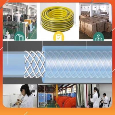 Bộ dây vòi xịt nước rửa xe,tưới cây ,tăng áp 3 lần,loại 3m,5m 206701-2 đầu đồng,cút đồng,nối đ+  túi đựng bút