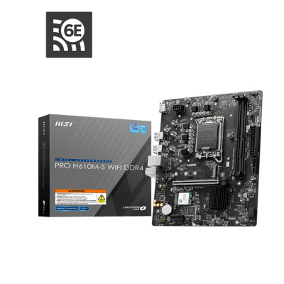 Bo Mạch Chủ Main MSI PRO H610M-S WIFI DDR4 Socket LGA1700 - Hàng Chính Hãng