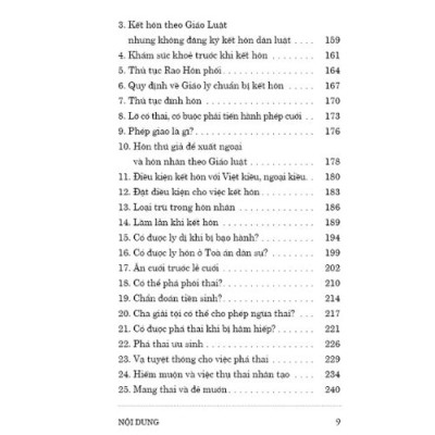 TÌM HIỂU GIÁO LUẬT VỀ HÔN NHÂN