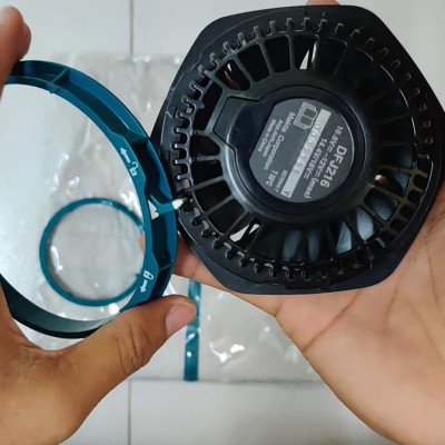 ÁO KHOÁC LÀM MÁT DÙNG PIN SIZE L (BL)(18V/14.4V/12V MAX) (KHÔNG KÈM PIN VÀ ĐẾ SẠC) MAKITA DFJ216ZL- HÀNG CHÍNH HÃNG