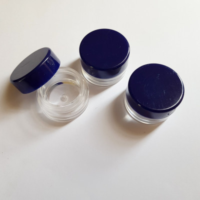 Hũ nhựa chiết mỹ phẩm đáy tròn có nắp kín đựng mỹ phẩm sang chiết nhỏ gọn an toàn tiện lợi 5g