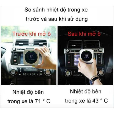Ô cách nhiệt chống nắng trên ô tô (size lớn che được toàn kính lái) - AsiaMart