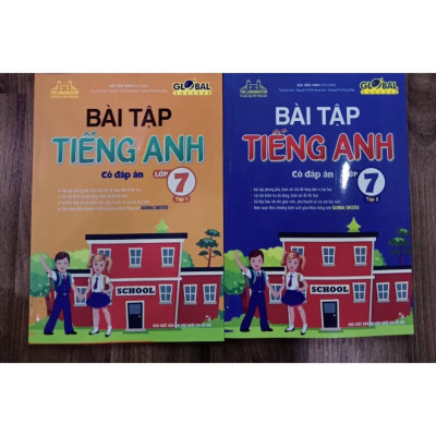 Sách - Bài tập tiêng anh 7 có đáp án - Tập 2 ( Mới )