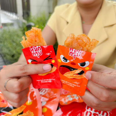 [Mua 10 tặng 2] Mực sật SunSu Thái Lan - Cay tê chuẩn vị Tứ Xuyên, Giòn Sật