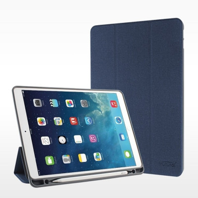 Bao da Mutural Tailor dựng đứng có khay bút dành cho iPad Pro 12.9 inch ( 2020 ) - Hàng chính Hãng