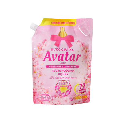 Nước Giặt Xả 5 Trong 1 Lưu Hương 72h 2 Mùi Hương Avatar (Túi 3kg)